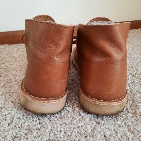 Clarks Originals Desert Chukka Boots Dark Tan Genuine Leather 26162422 Size 11 - Picture 9 of 16